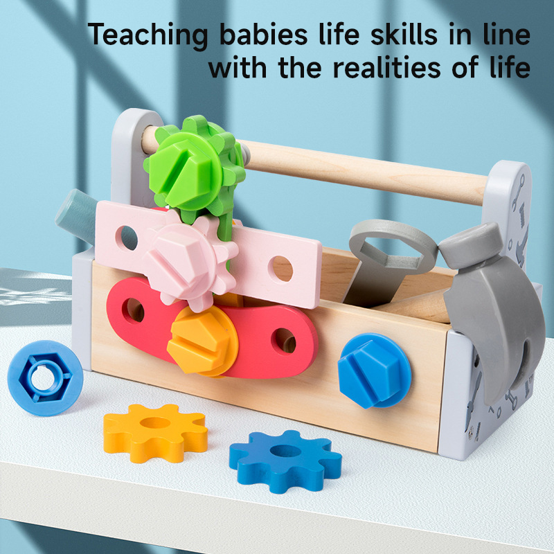Gardening Tools For 10 Year Olds - Kotak Perkakas Kayu untuk Anak-anak, Mainan