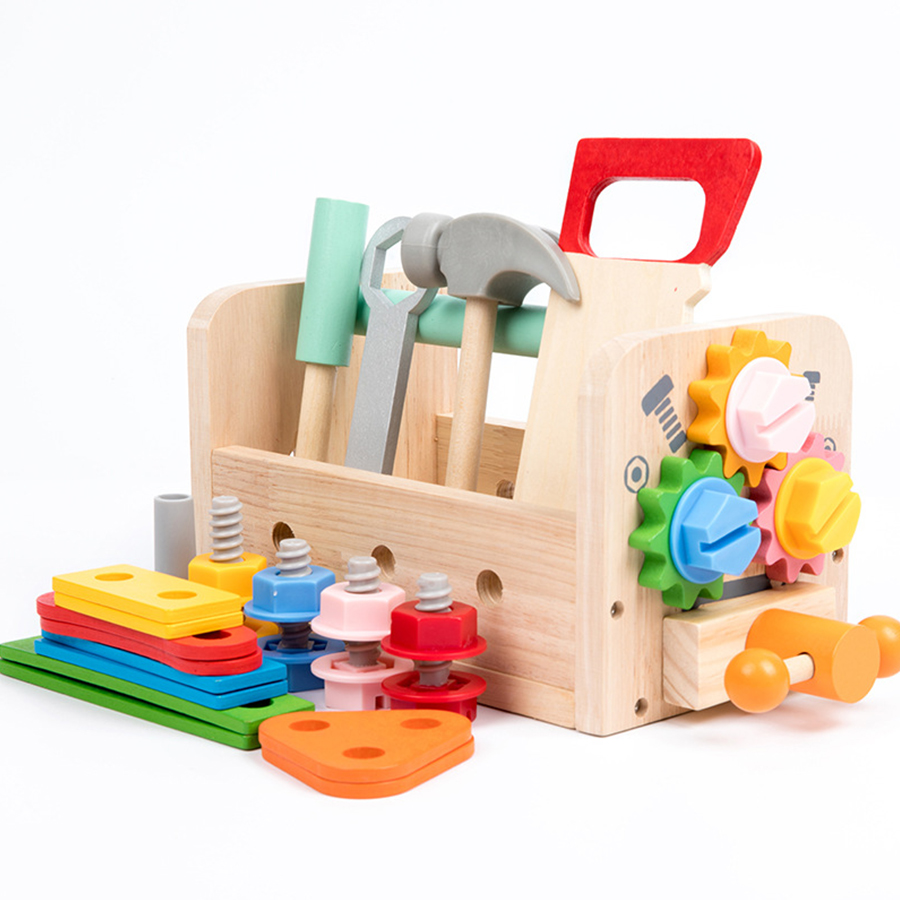 Gardening Tools For Kids - Alat Anak-anak Bangku Set Kayu Mainan