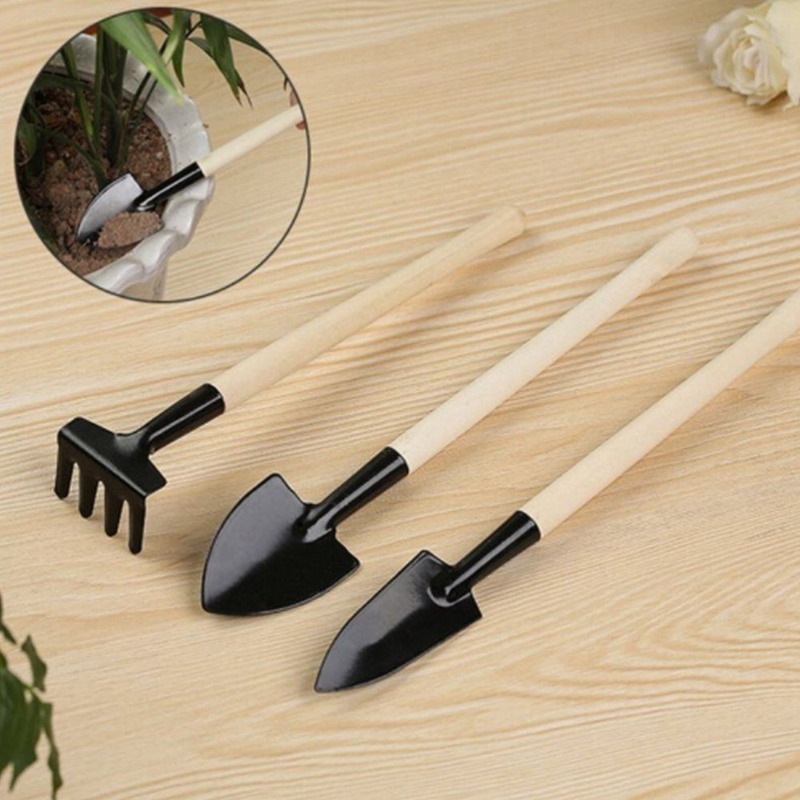 Gardening Tools For Kids - 3 buah Set alat berkebun Mini
