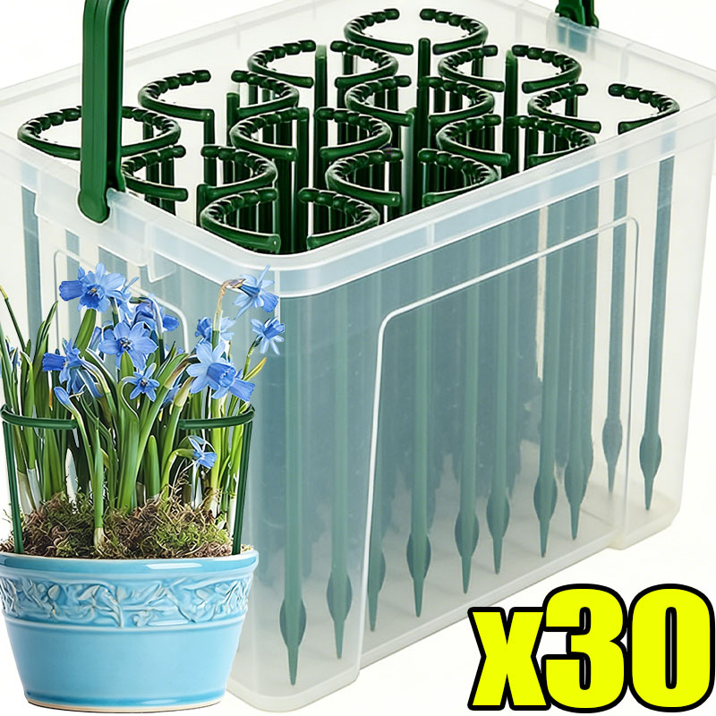 Gardening Tools Range - 30-1 Buah Penyangga Tanaman Plastik Berbentuk