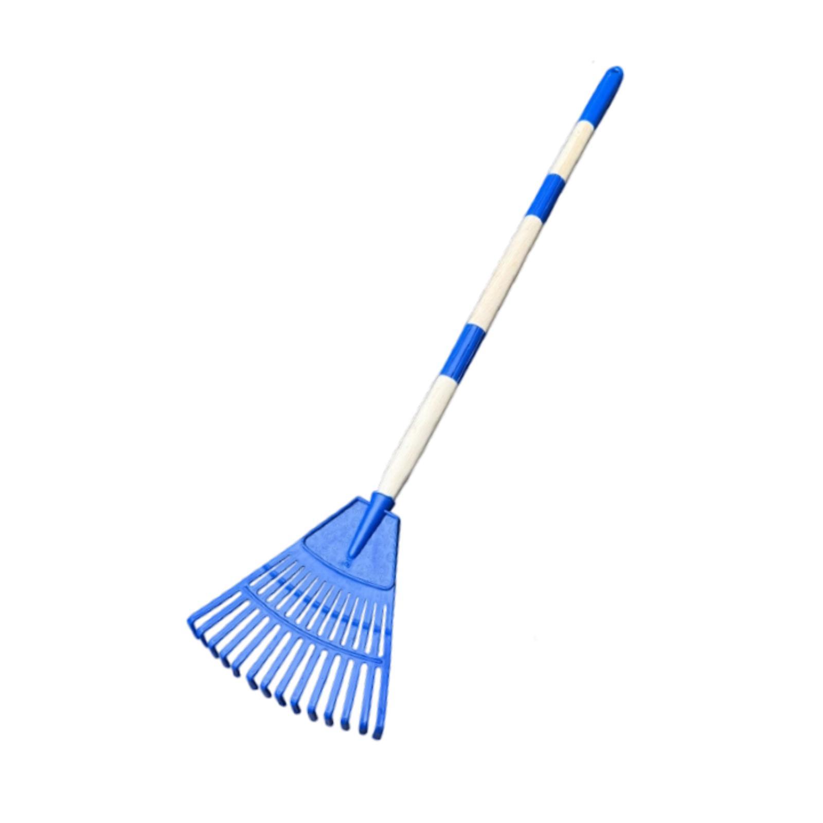 Gardening Tools For 10 Year Olds - Penggaruk Daun Kecil 3 Bagian Baja