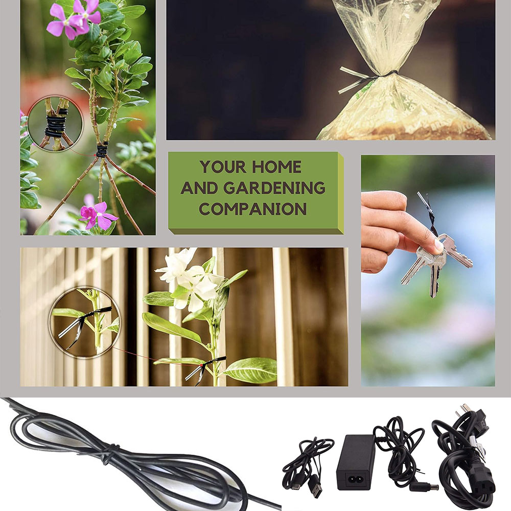 100 Buah Ikatan Putar Kawat Be - Garden Wire Twist Tie ulasan dan harga