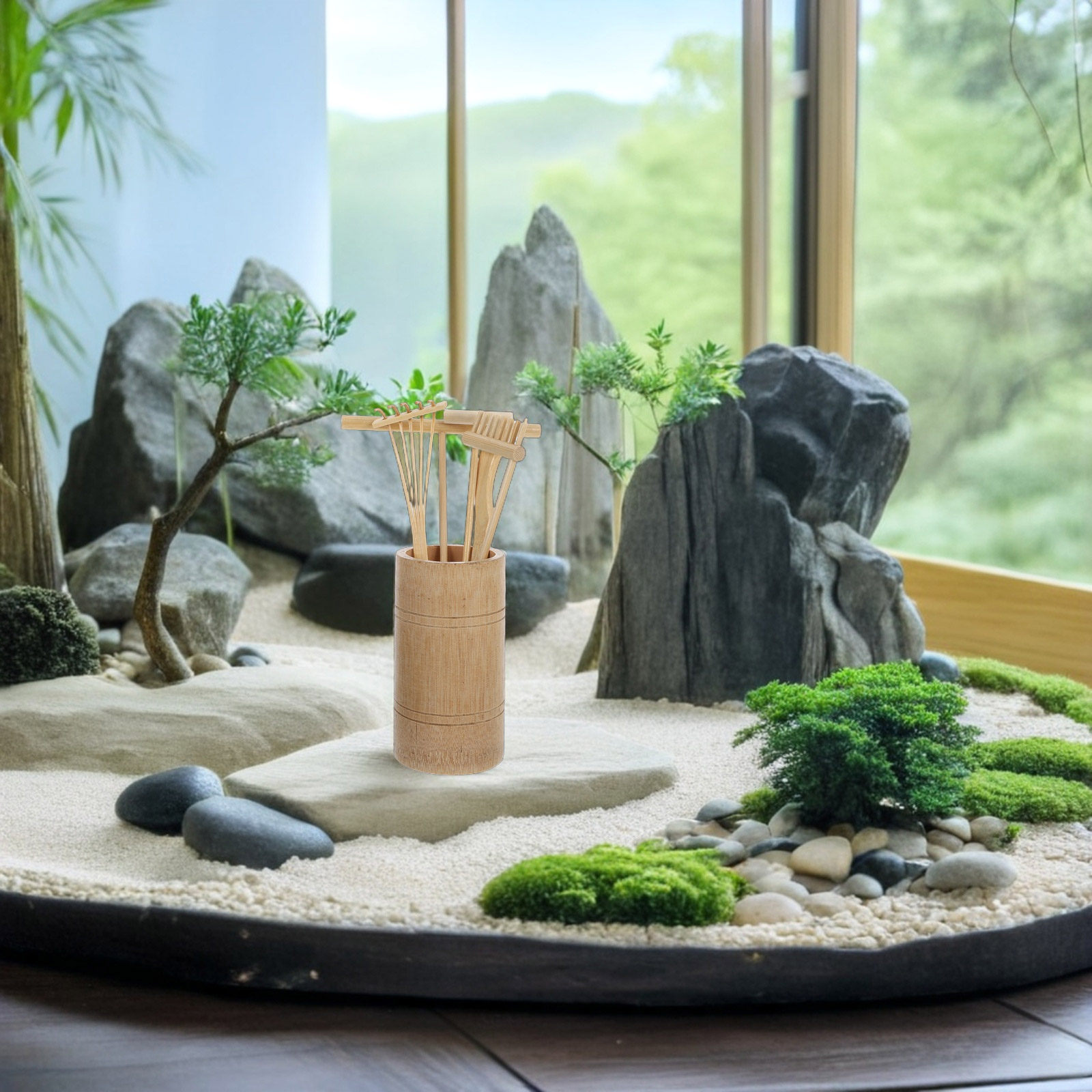 1Set Set Alat Pasir Zen dari B - Gardening Tool Diy ulasan dan harga