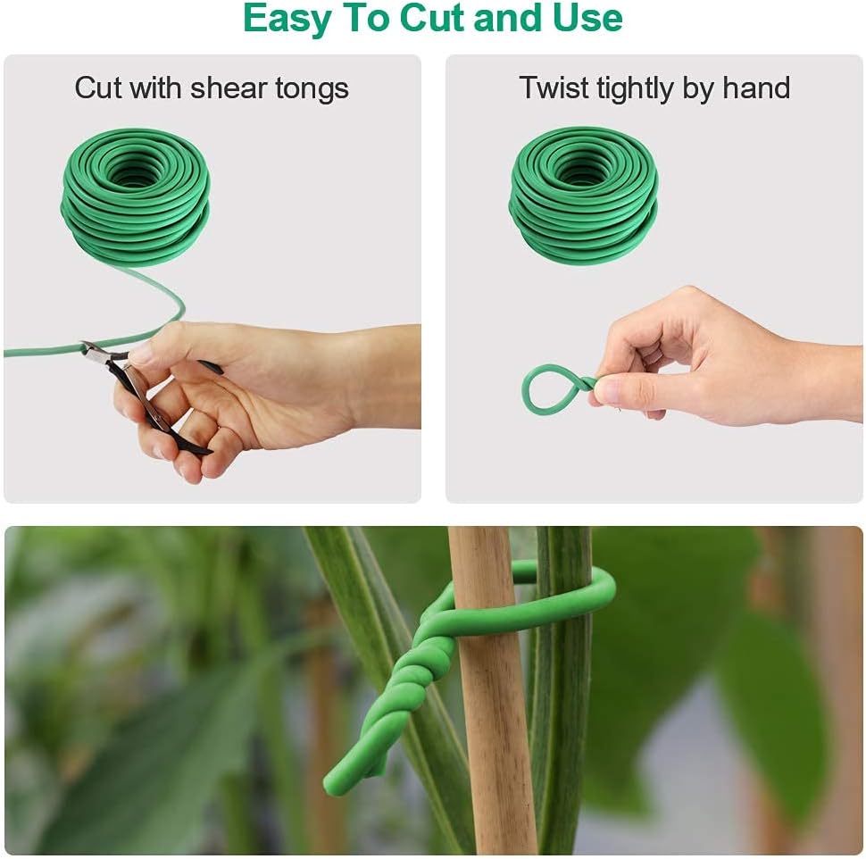 Pengikat Tanaman Merambat Kare - Garden Wire Twist Tie ulasan dan harga