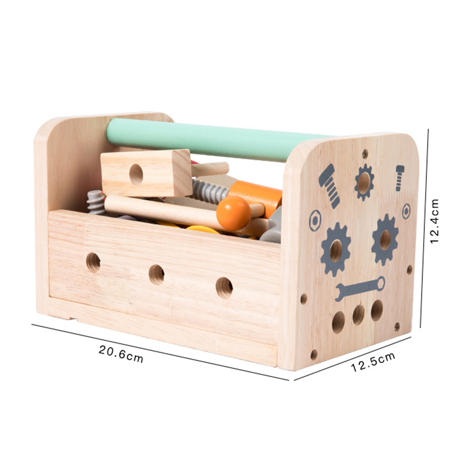 Alat Anak-anak Bangku Set Kayu - Gardening Tools For Kids ulasan dan harga