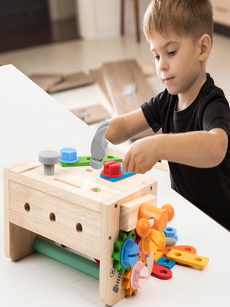 Alat Anak-anak Bangku Set Kayu - Gardening Tools For Kids ulasan dan harga
