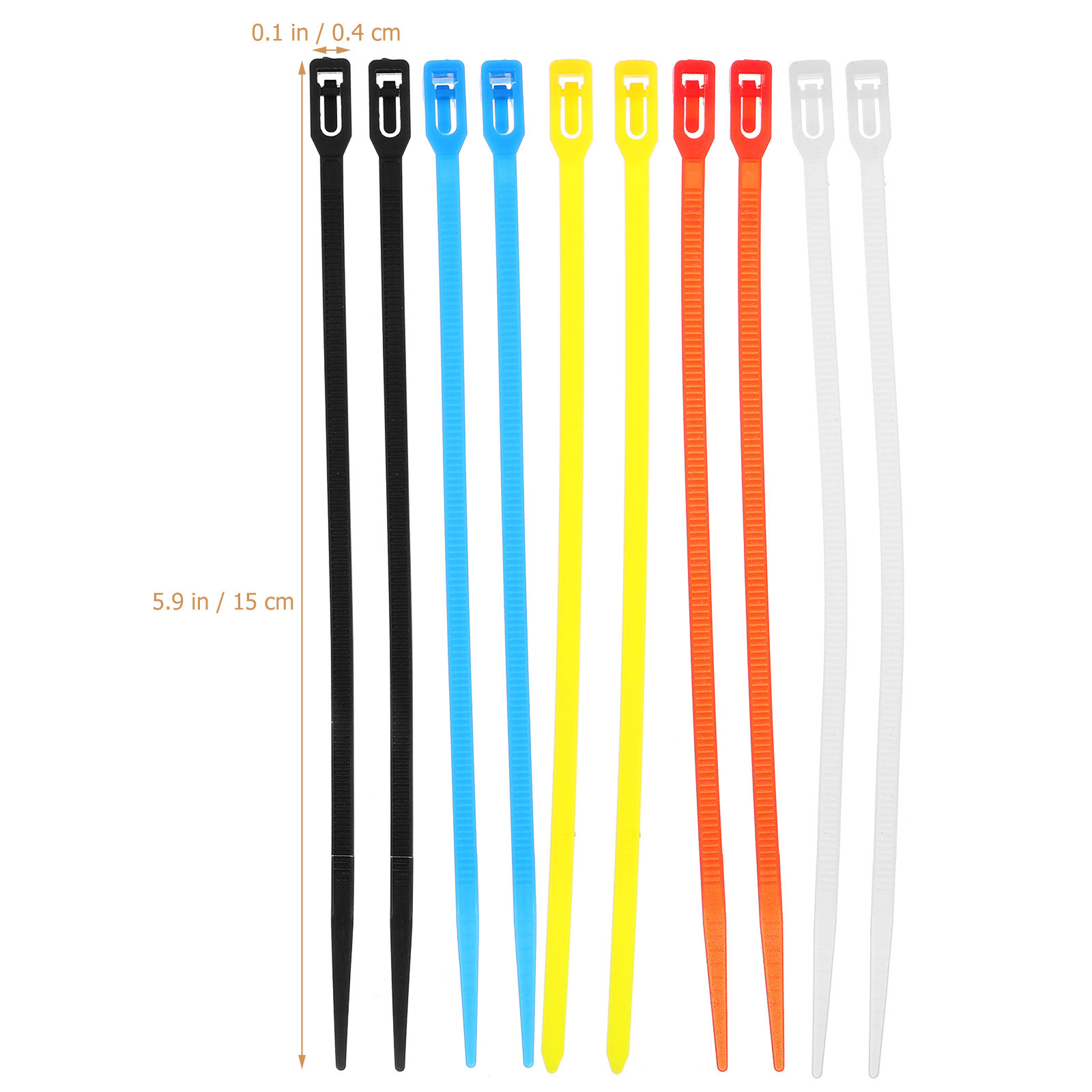 500Pcs Kabel Ties Grosir, Dapa - Garden Wire Twist Tie ulasan dan harga
