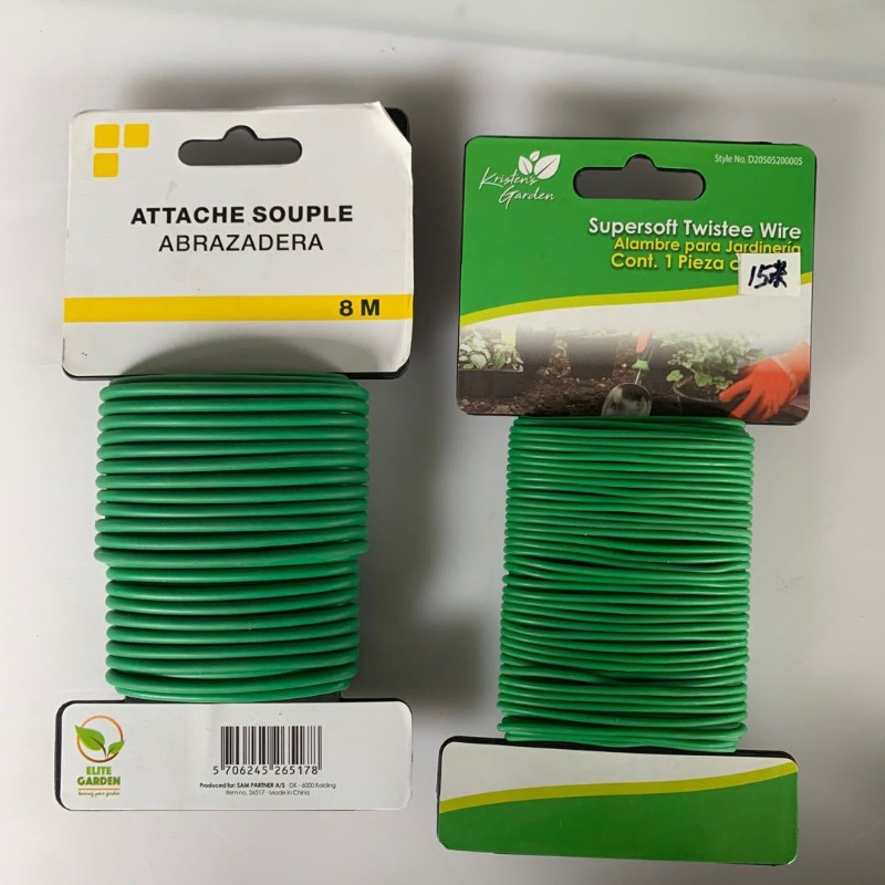 2 buah ikatan kabel putar 5mm  - Garden Wire Twist Tie ulasan dan harga