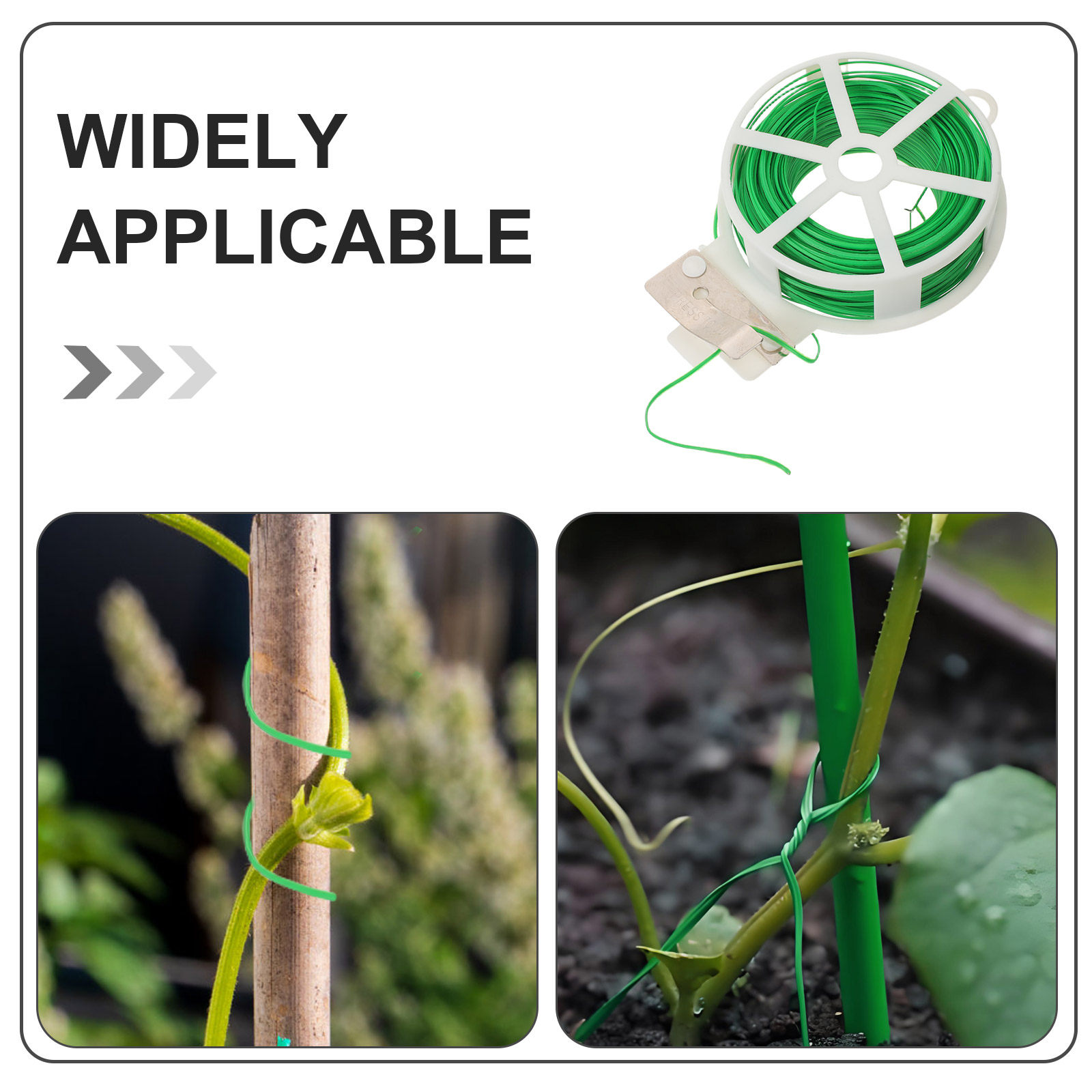 4 Gulungan Kawat Taman Berlapi - Garden Wire Twist Tie ulasan dan harga