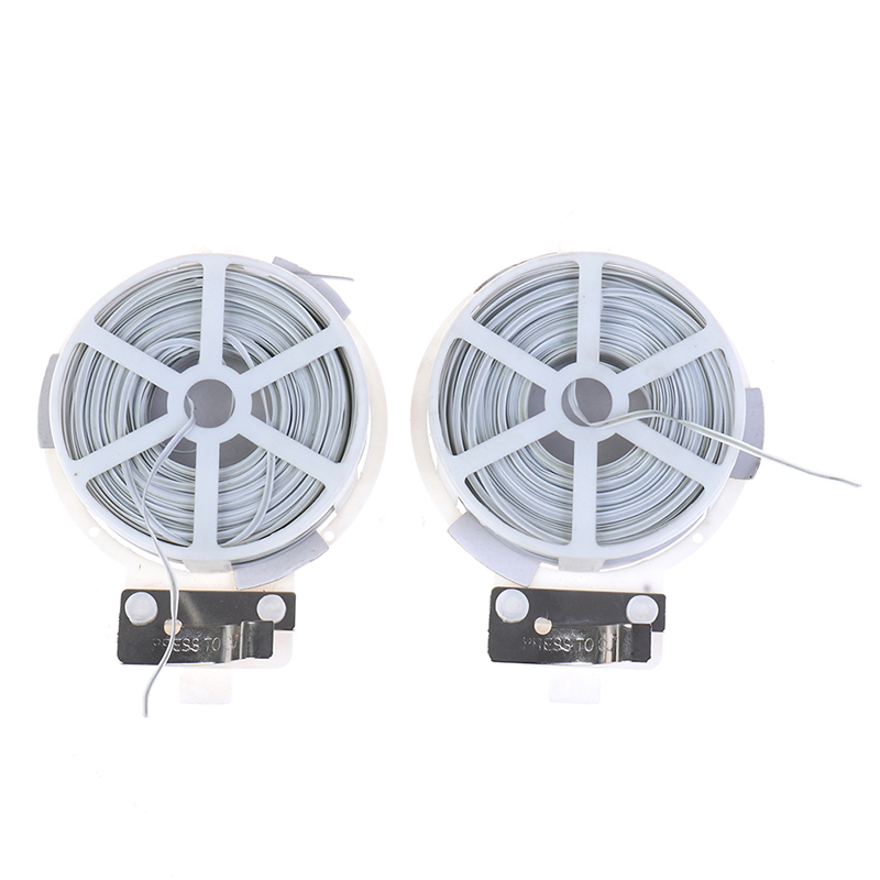 1Pc (50m) putih multi-fungsi k - Garden Wire Twist Tie ulasan dan harga