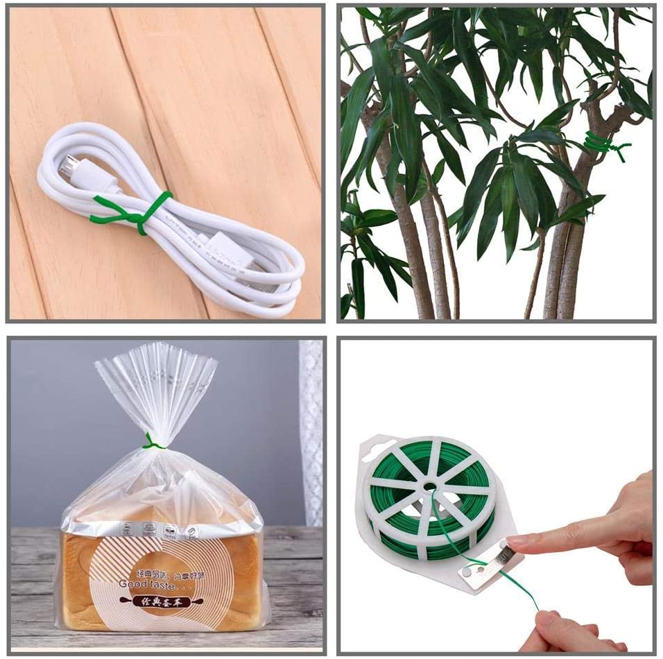 100Ft 30 Meter Alat Kebun Tana - Garden Wire Twist Tie ulasan dan harga