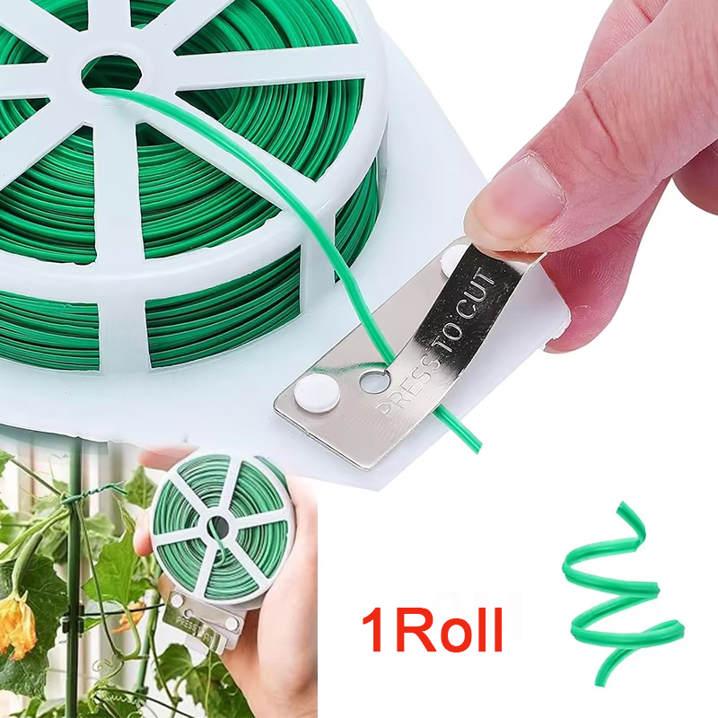 Ikatan Putar Taman Ikatan Kabe - Garden Wire Twist Tie ulasan dan harga