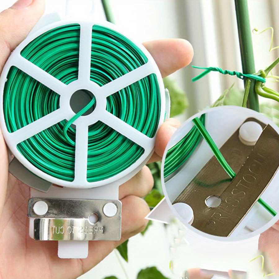 Ikatan Putar Taman Ikatan Kabe - Garden Wire Twist Tie ulasan dan harga